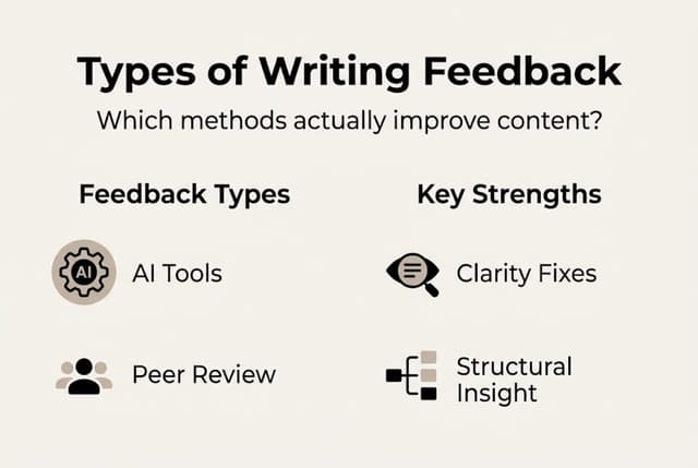 Key Feedback Better writing: why feedback is the key to quality content